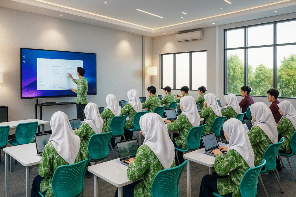 ruang inovatif SMA Al azhar Insan Cendekia