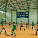 arena olahraga SMA Al azhar Insan Cendikia