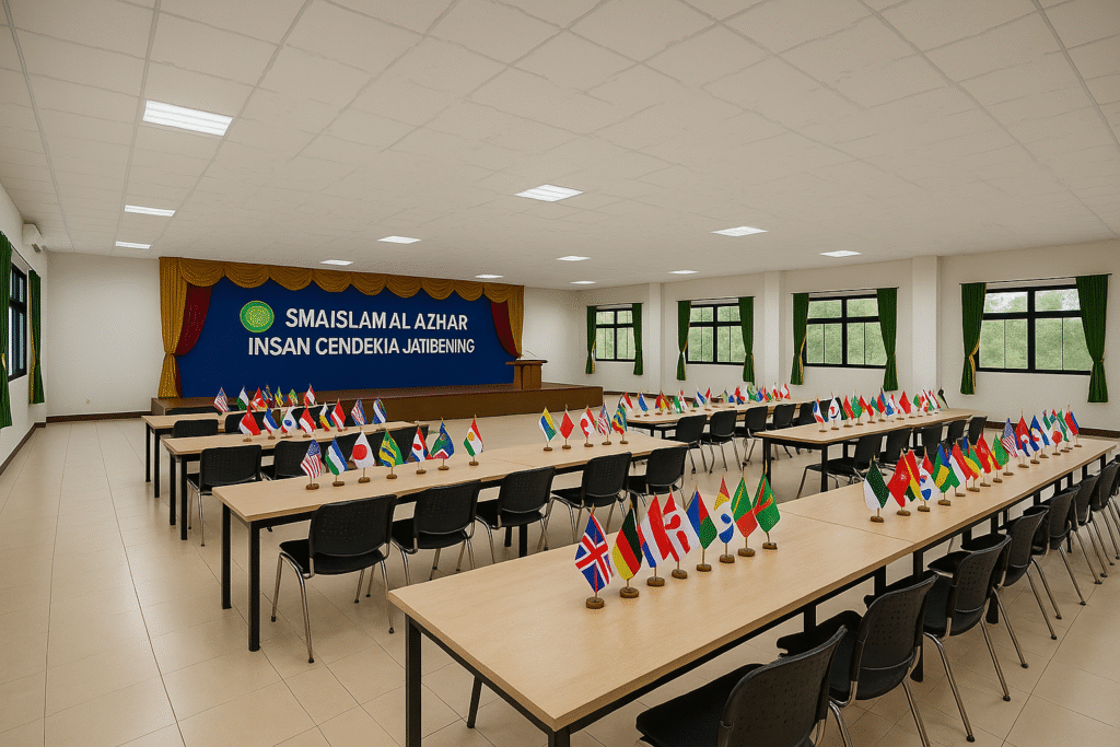 ruang serbaguna SMA al azhar insan cendekia